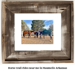 horse trail rides near me in Maumelle, Arkansas